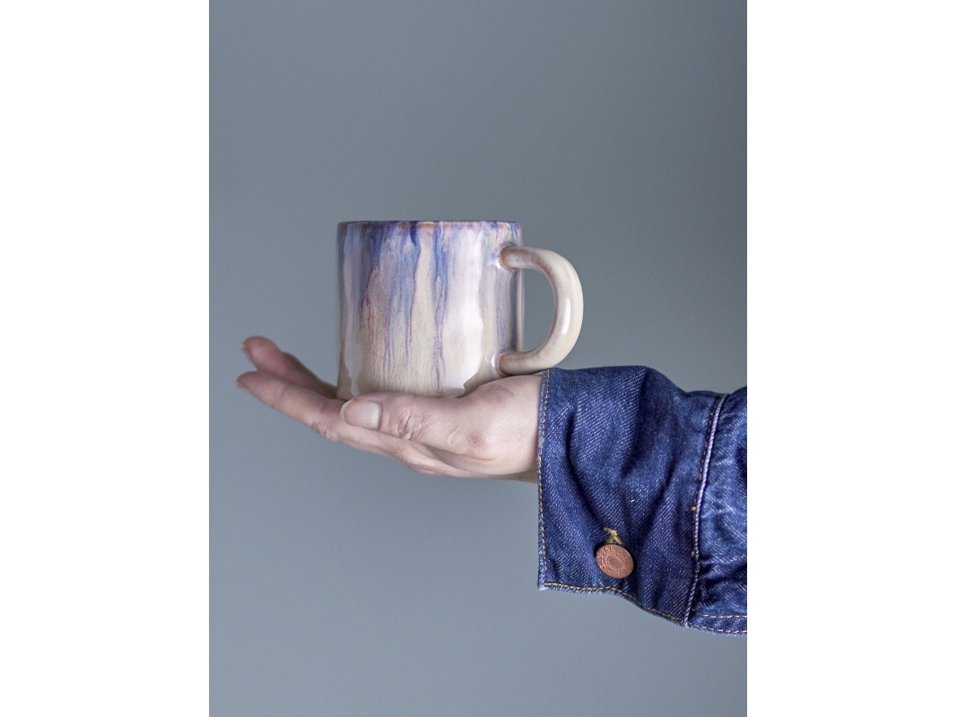 Amalia Cup, blå, stengods | Bordssättning - Par - Muggar & koppar | GameStuff