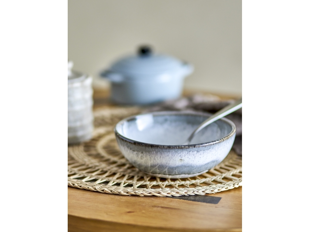 Paula skål, grå, stengods | Bordssättning - Par - Bollar | GameStuff