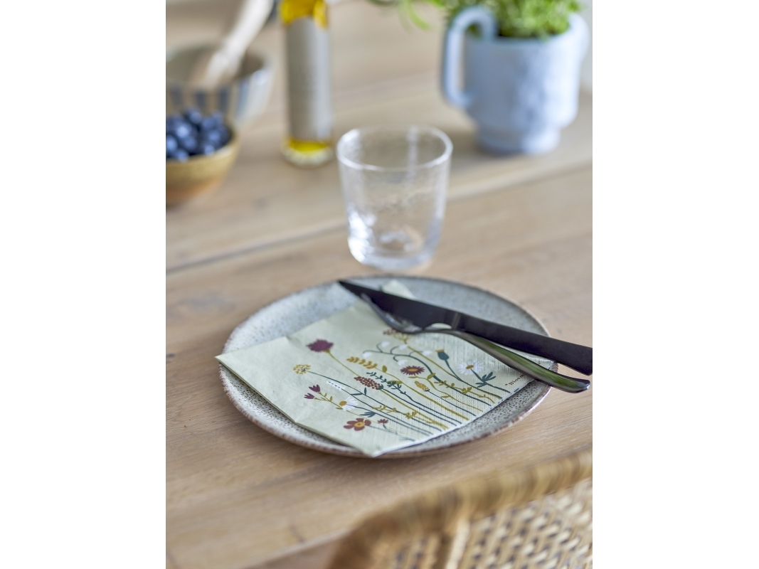 Bloomingville - Paige Serviet, Multifarvet, FSC®Mix, Paper, L33xW33 cm, Pack of 20