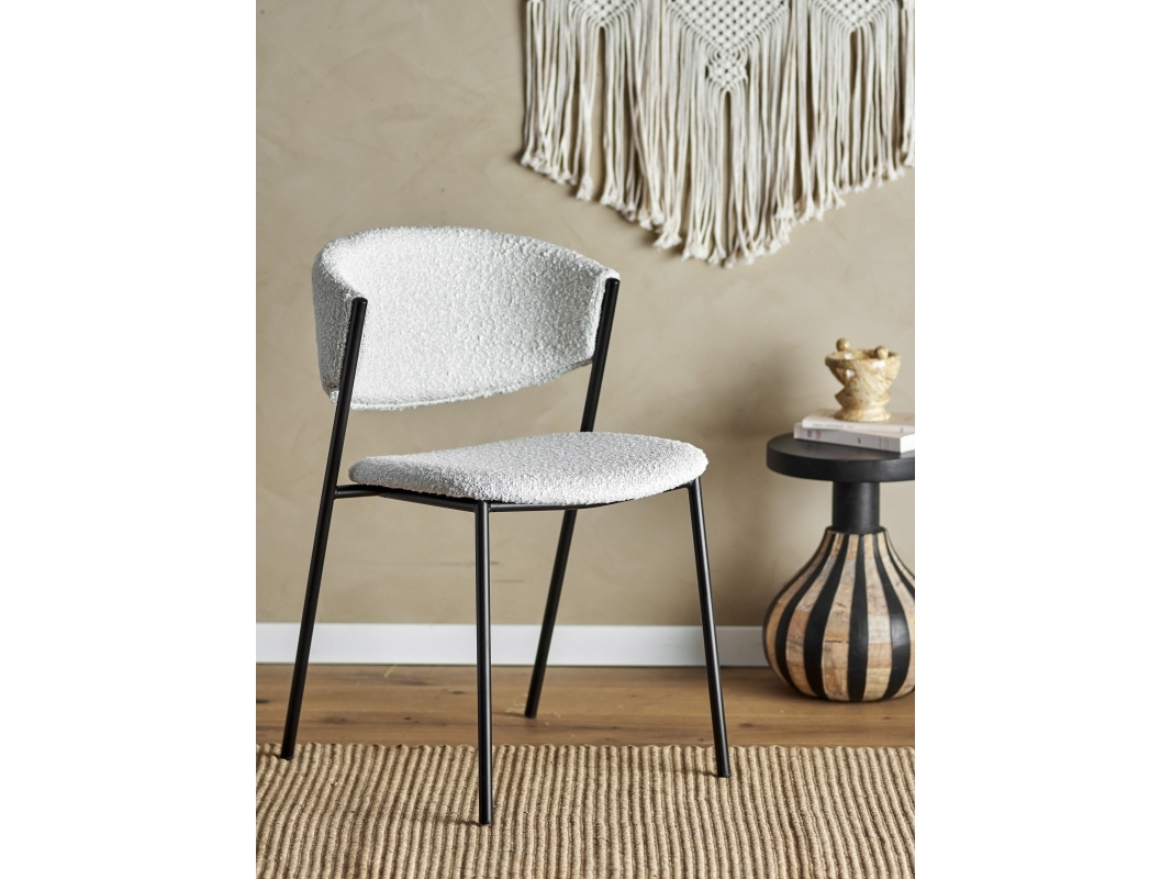 BLOOMINGVILLE Marlo matstol, vit, polyester | N - A | GameStuff