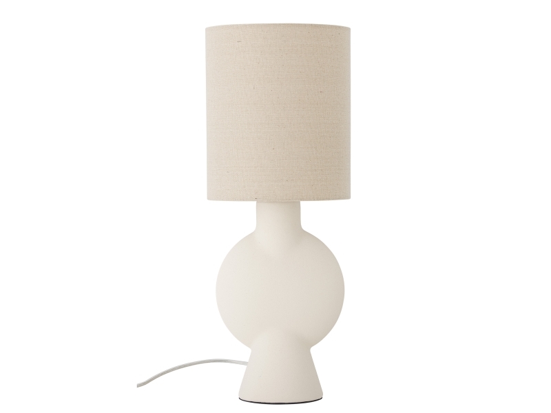 Bloomingville Sergio Tischlampe, Natur, Steingut