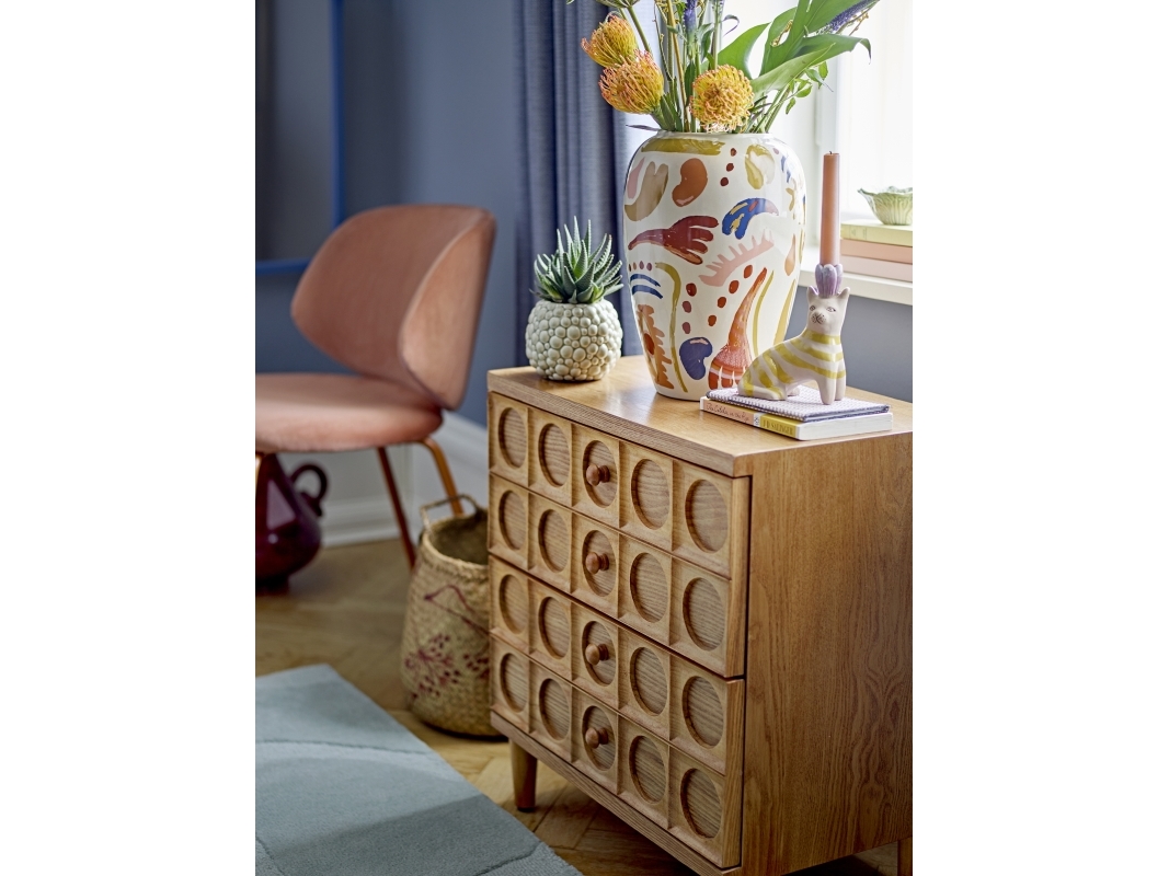 BLOOMINGVILLE Horus Vase, Multifarvet, Stentøj