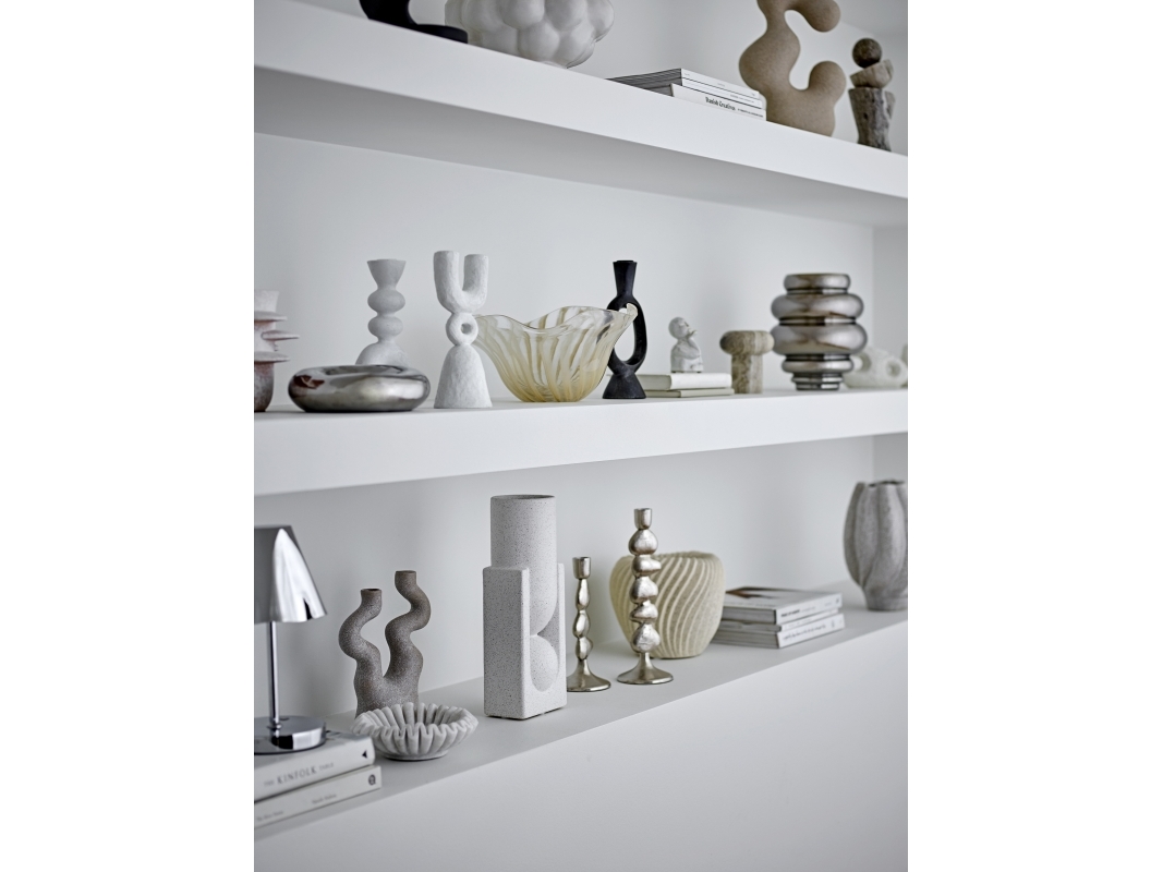 BLOOMINGVILLE Shine-skål, silver, stengods | N - A | GameStuff