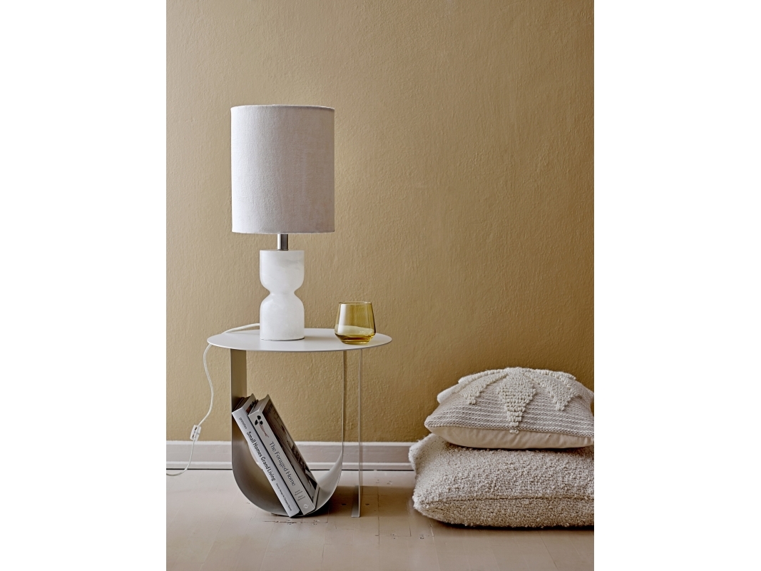 BLOOMINGVILLE Cher sidobord, natur, metall | N - A | GameStuff