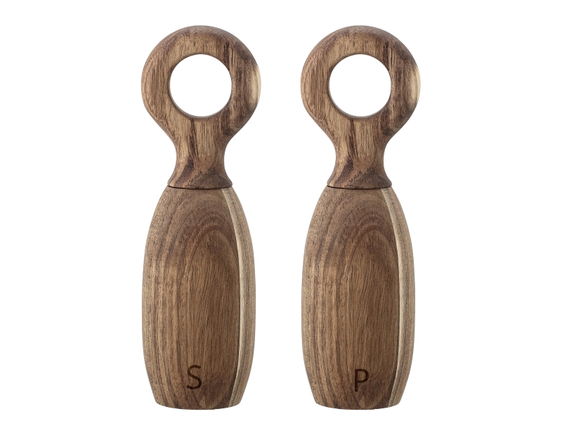 Bloomingville Martim Salz- Und Pfeffermühle, Braun, Akazie