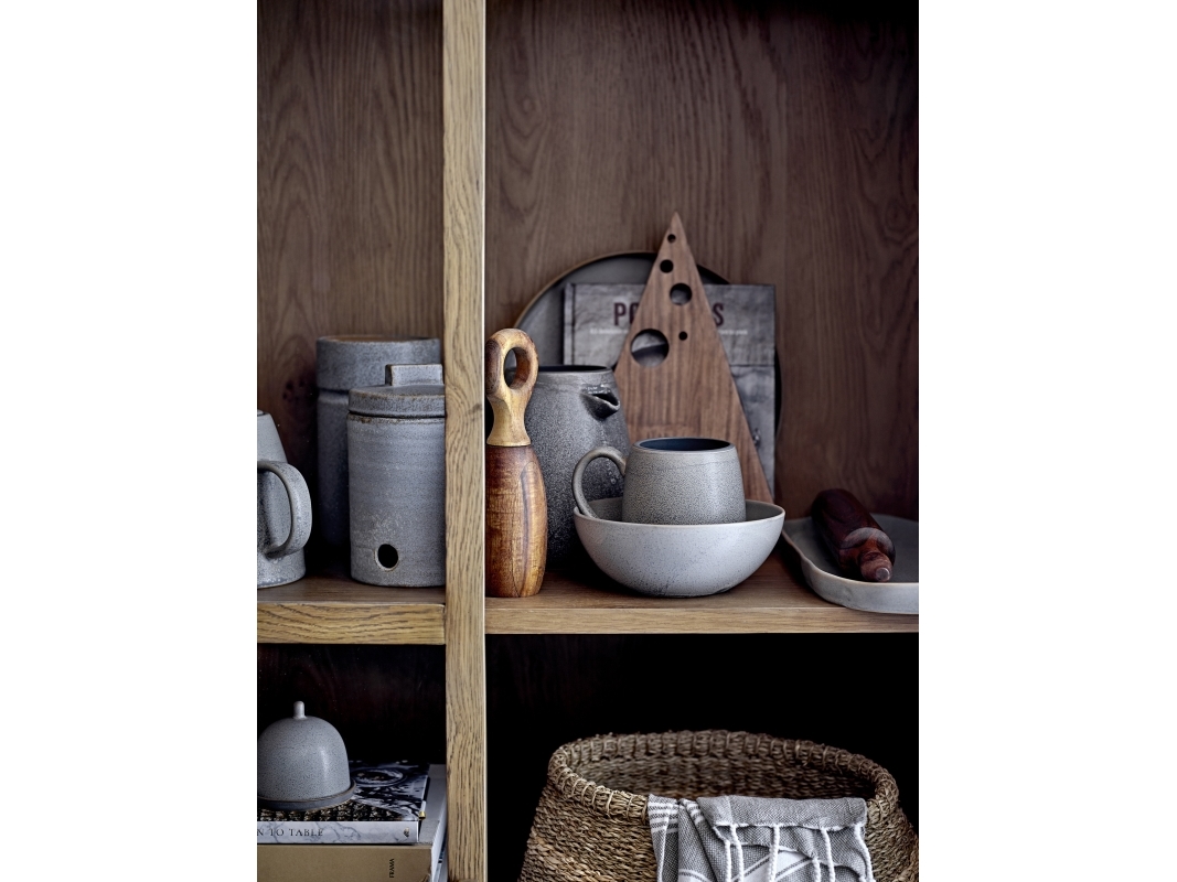 Bloomingville - Martim Salt & Peberkværn, Brun, Akacie, D6,5xH21 cm, Set of 2