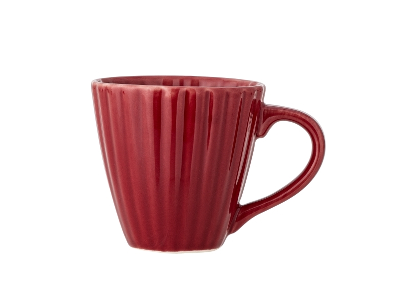 Bloomingville Latina Becher, Rot, Steingut