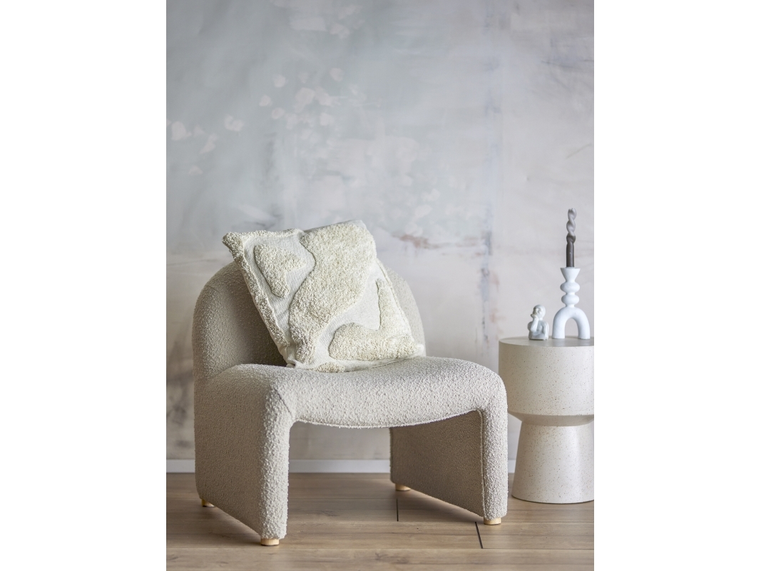 Bloomingville - Canelli Pude, Natur, Bomuld OEKO-TEX®, L50xW50 cm