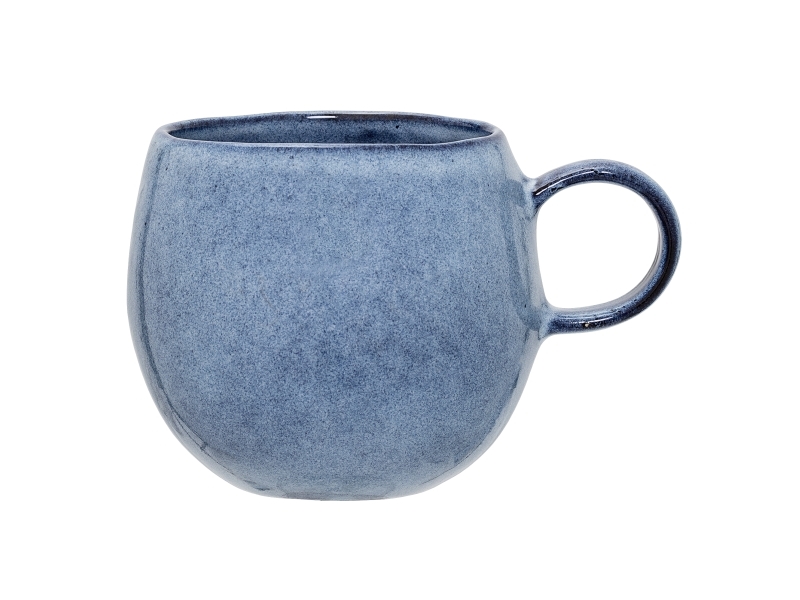 Bloomingville Sandrine Becher, Blue, Steingut