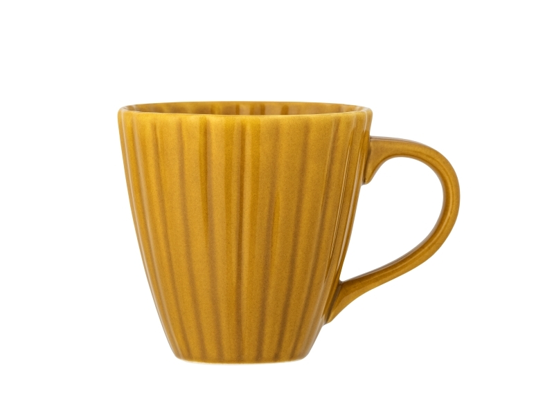 Bloomingville Latina Becher, Gelb, Steingut