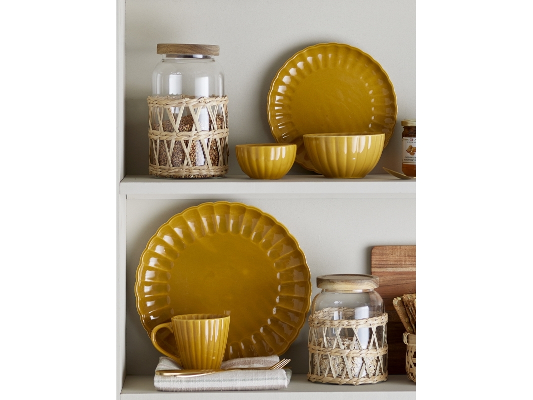 BLOOMINGVILLE Latina Kop, Gul, Stentøj