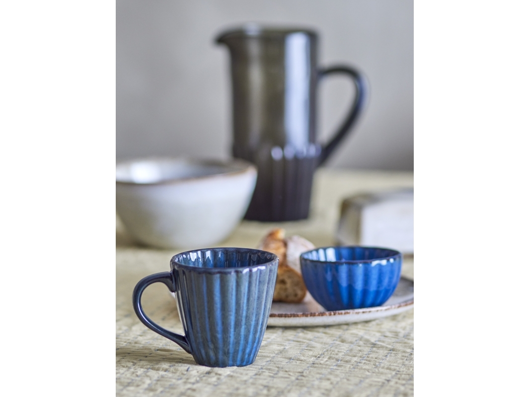 Latina-skål, blå, stengods | Bordssättning - Par - Bollar | GameStuff