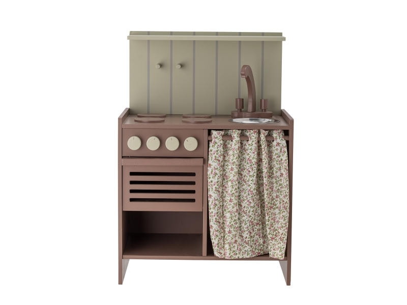 Bloomingville Mini Pippi Mini-Ofen, Braun, Fsc 100%, Mdf