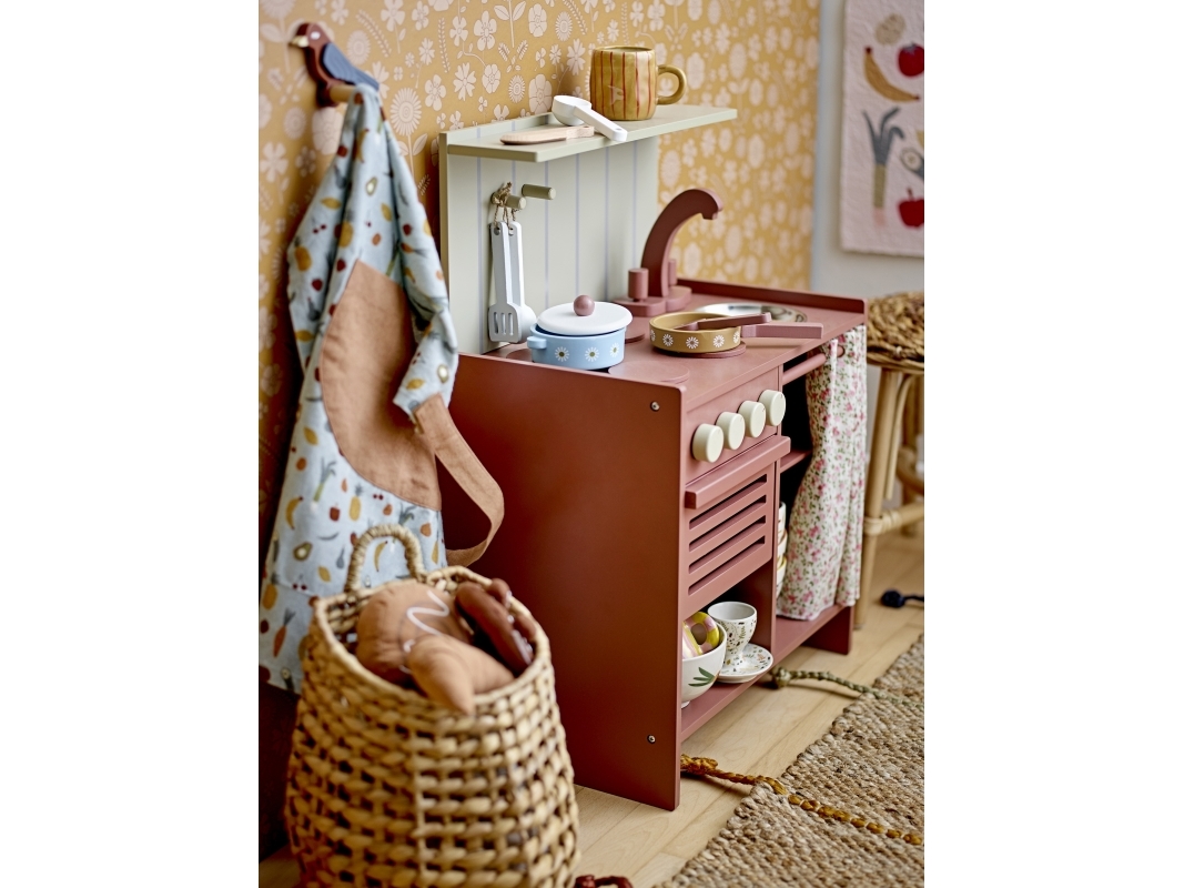 Bloomingville Mini Pippi Legekøkken, Brun, Fsc 100%, Mdf