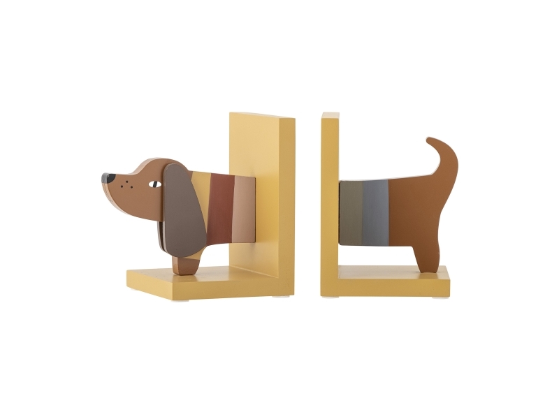 Bloomingville Mini Charlie Buchstütze, Bunt, Fsc 100%, Mdf