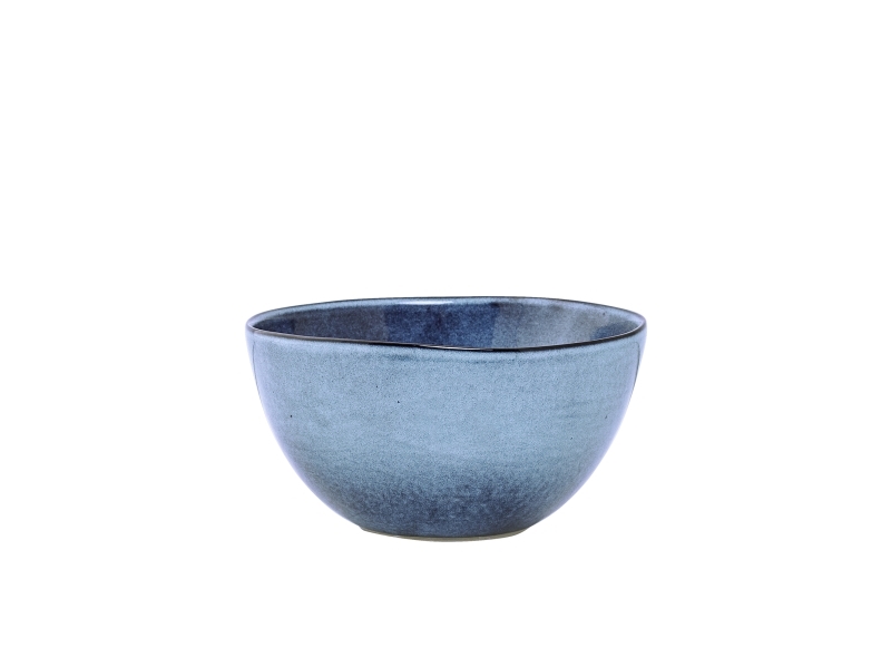 Bloomingville Sandrine Schale, Blue, Steingut
