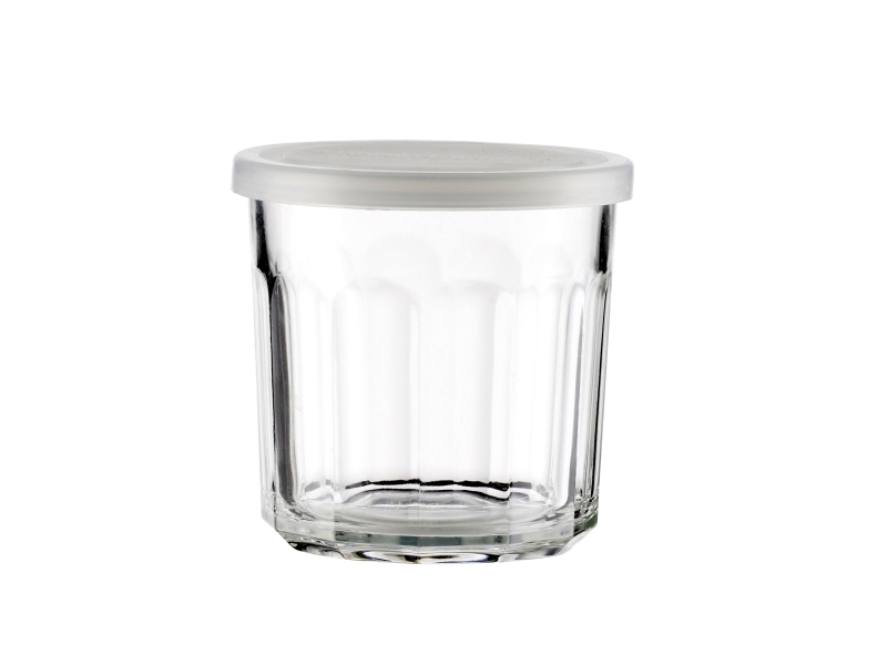 Bloomingville Tessa Gefäß Mit Deckel, Klar, Glas