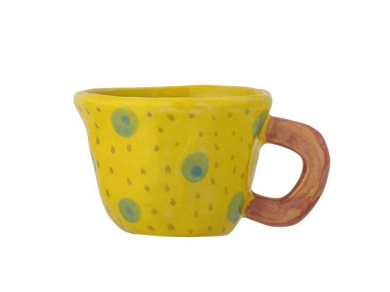 Bloomingville Mini Nini Tasse, Gelb, Steingut