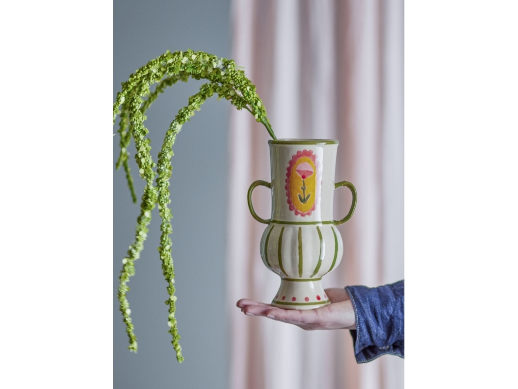 Odina vas, flerfärgad, stengods | Huset - Inredning - Vaser | GameStuff