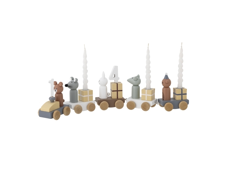 Bloomingville Mini Junaid Geburtstagsdekoration, Bunt, Fsc 100%, Mdf
