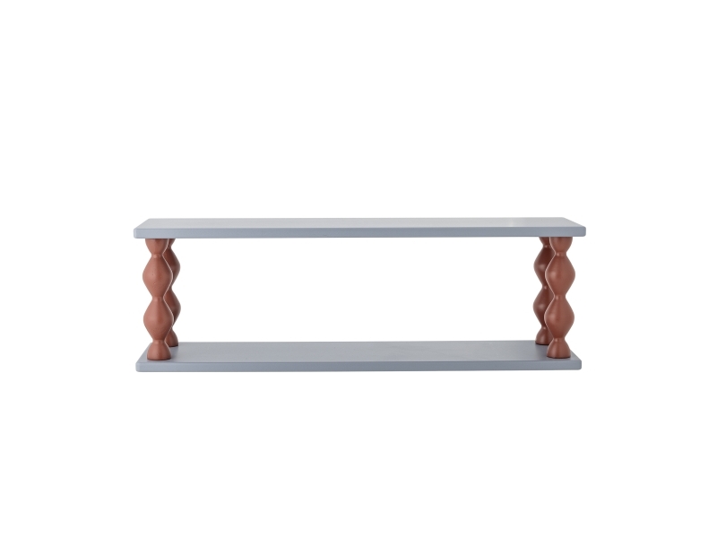 Bloomingville Mini Bibiola Regal, Blau, Mdf
