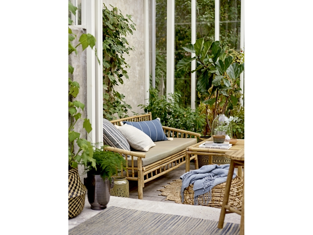 Bloomingville - Sole Sofa - Natur - Bambus - Havesofa - 3 Pers