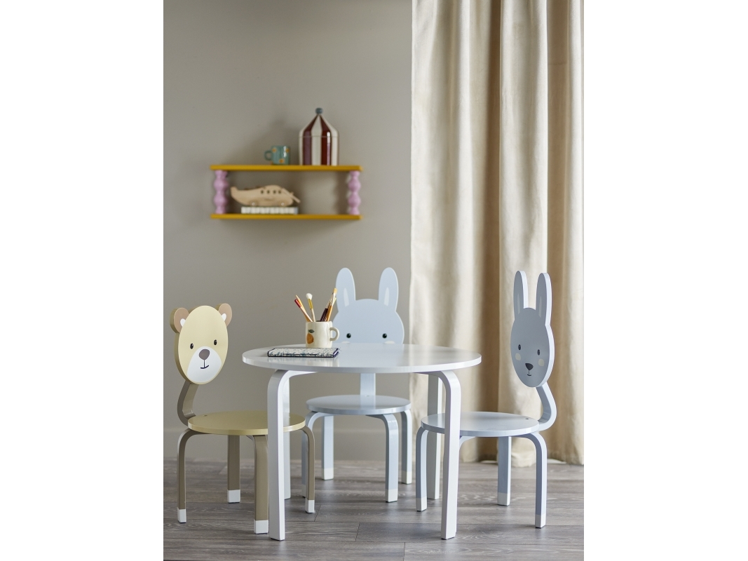 BLOOMINGVILLE MINI Marle Bord, Natur, FSC®100%, MDF | Huset - Inredning - Bordsben | GameStuff