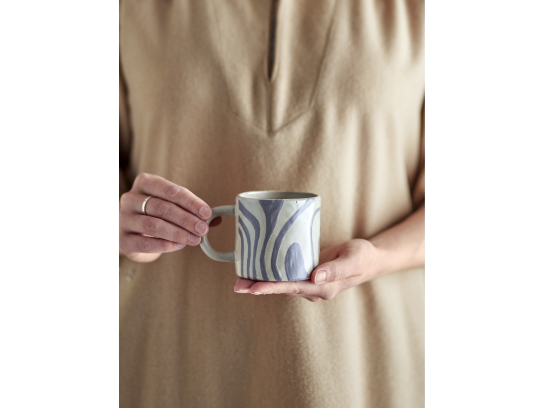 Ninka Mug, grå, stengods | Bordssättning - Par - Muggar & koppar | GameStuff