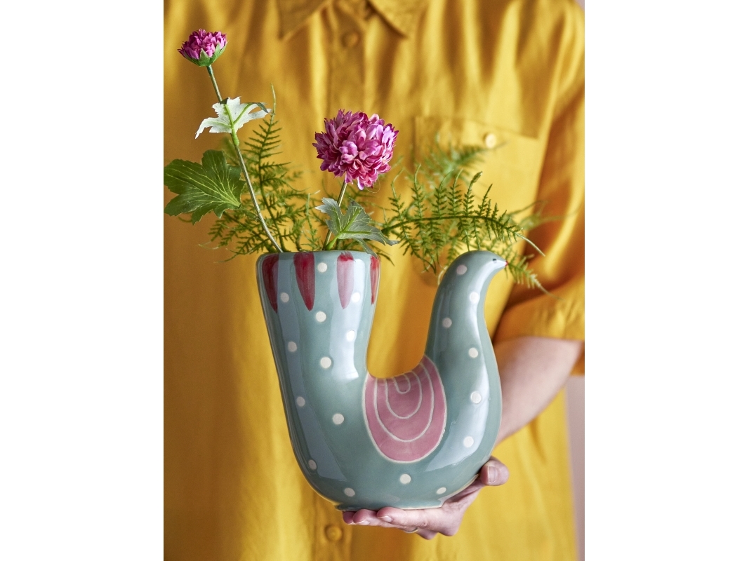 BLOOMINGVILLE Trudy vas, flerfärgad, stengods | N - A | GameStuff