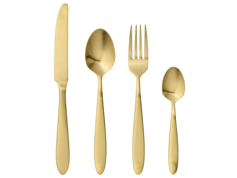 Bloomingville Frea Besteck, Gold, Edelstahl