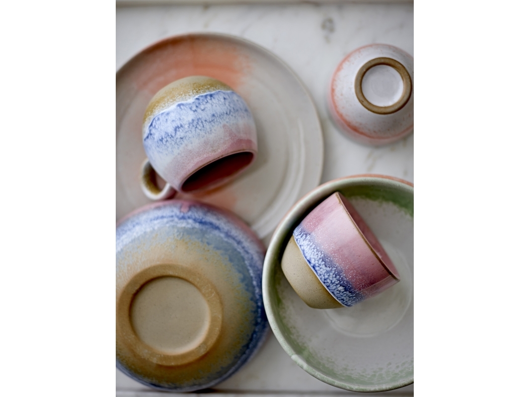 BLOOMINGVILLE Paula Cup, rosa, stengods | N - A | GameStuff