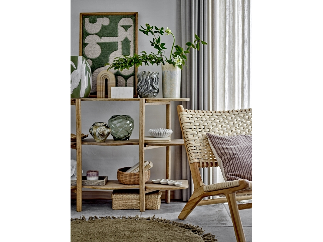 Adalena Deco Vase, grön, stengods | N - A | GameStuff