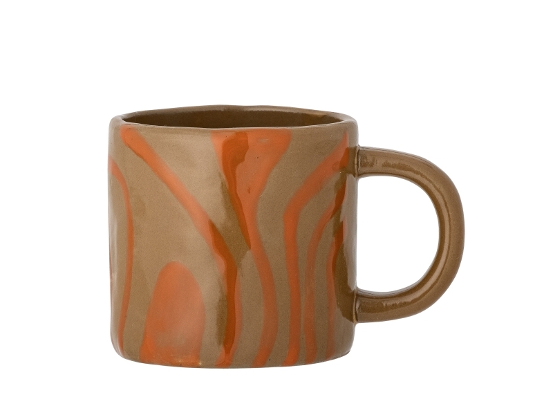 Ninka Becher, Orange, Steingut