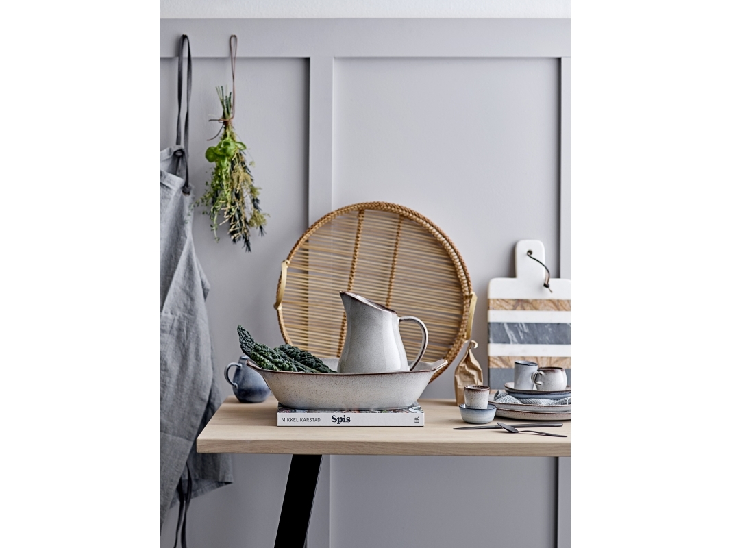 BLOOMINGVILLE Sandrine Uuninkestävä astia, Luonnollinen, Kivitavaraa