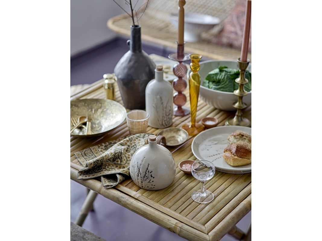 Bea Skål, Naturell, Stengods | Bordssättning - Par - Bollar | GameStuff