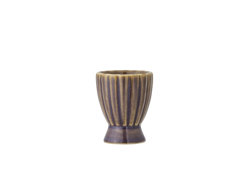 Bloomingville Latina Eierbecher, Violett, Steingut