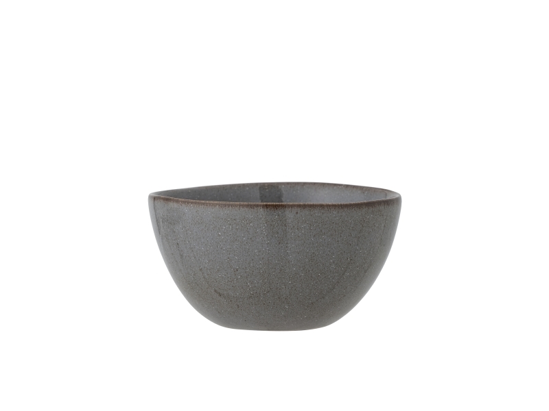 Bloomingville Sandrine Schale, Grau, Steingut