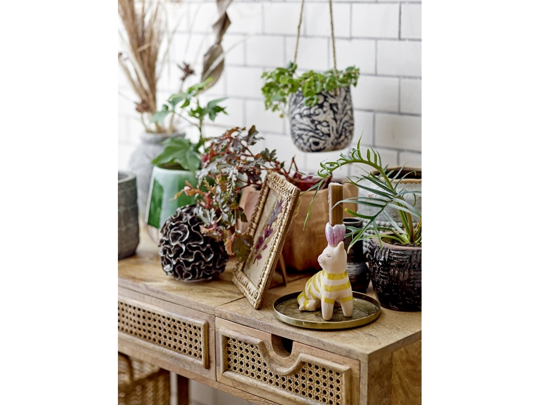 Mamie Ljusstake, Brun, Stengods | Skrivare - Bläck, toner & förbrukningsvaror - Bläck | GameStuff