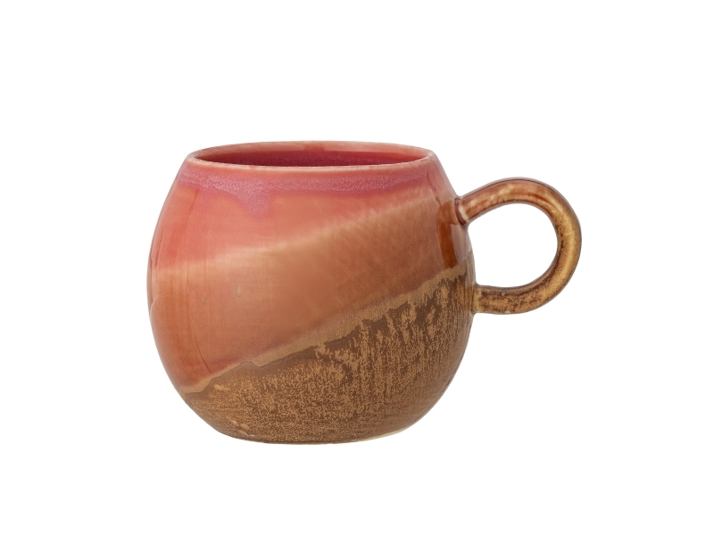 Bloomingville Paula Tasse, Orange, Steingut