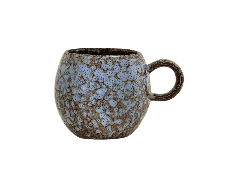 Bloomingville Paula Tasse, Blau, Steingut