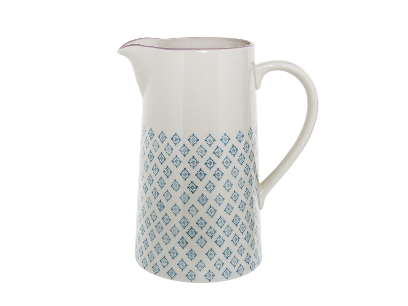 Bloomingville Patrizia Krug, Blau, Steingut