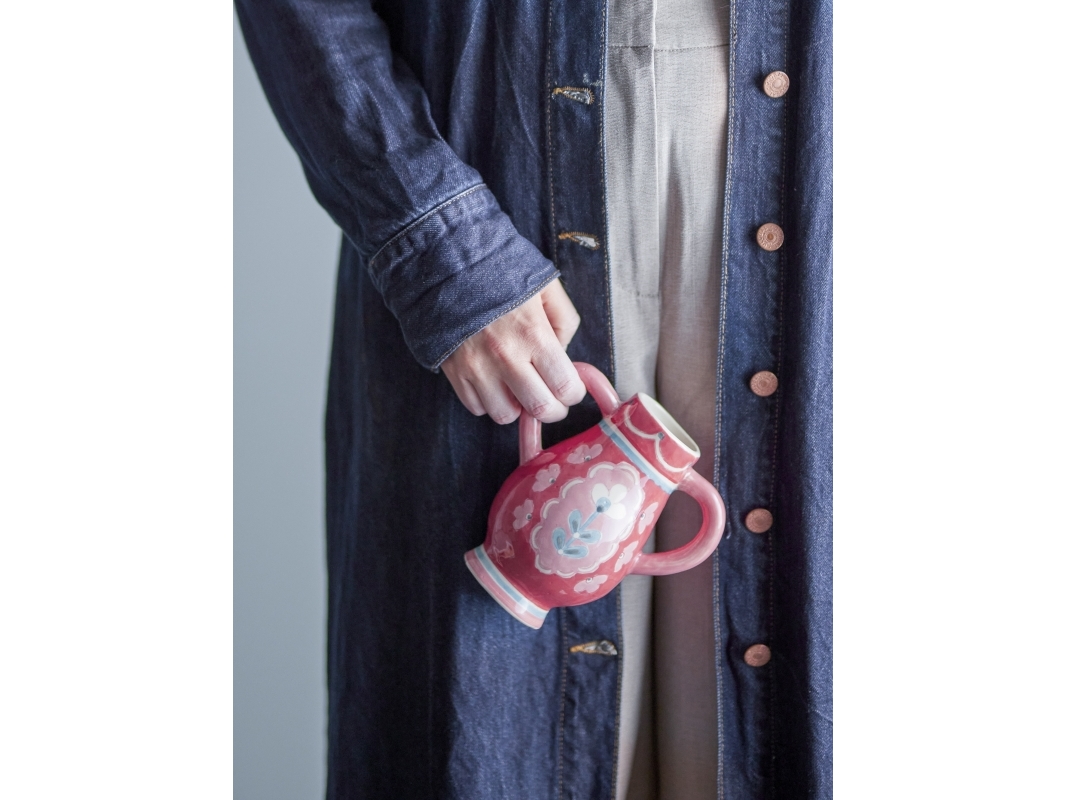 Odina vas, rosa, stengods | Huset - Inredning - Vaser | GameStuff