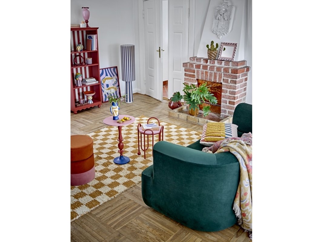 BLOOMINGVILLE Badia väggspegel, rosa, furu | N - A | GameStuff