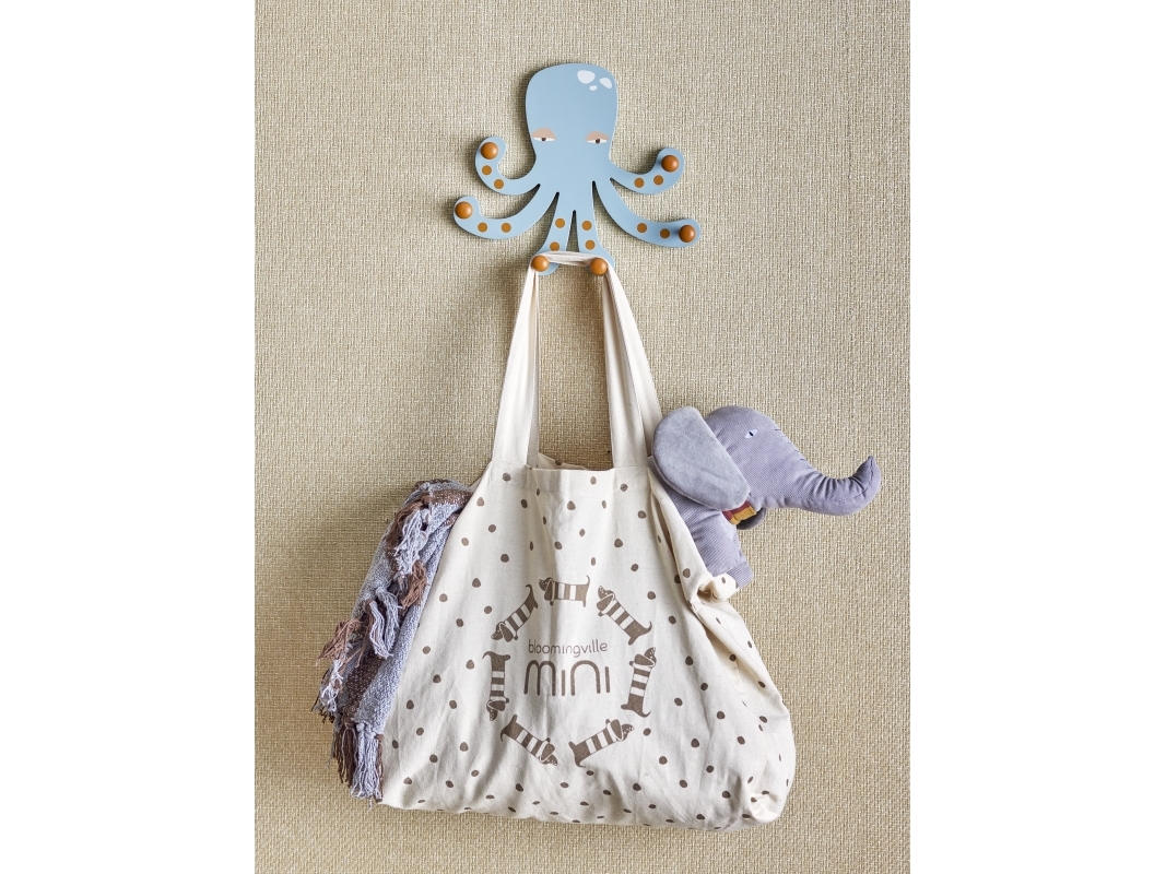 Bloomingville Mini - Oswall Knagerække Til Børn - Blå - Lotus