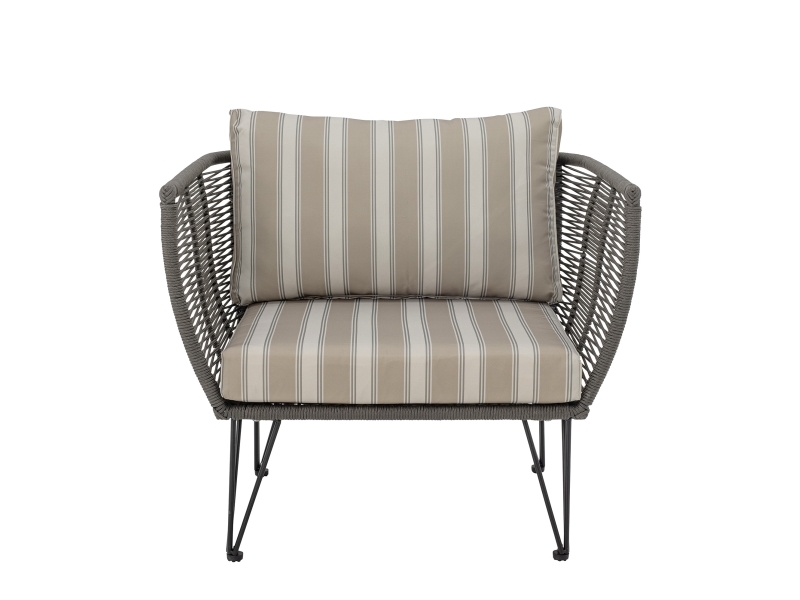 Mundo Lounge Chair, Grün, Metall