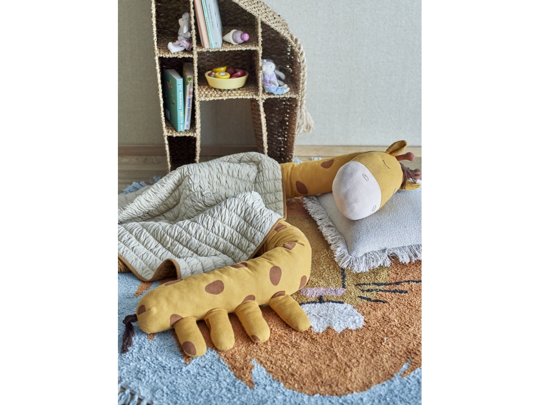 Bloomingville - Ibber Bamse, Orange, Bomuld, L184xH12xW30 cm