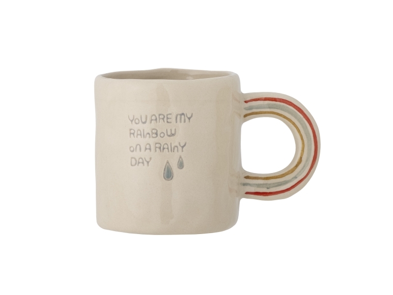 Bloomingville Mini Cloudy Tasse, Natur, Steingut