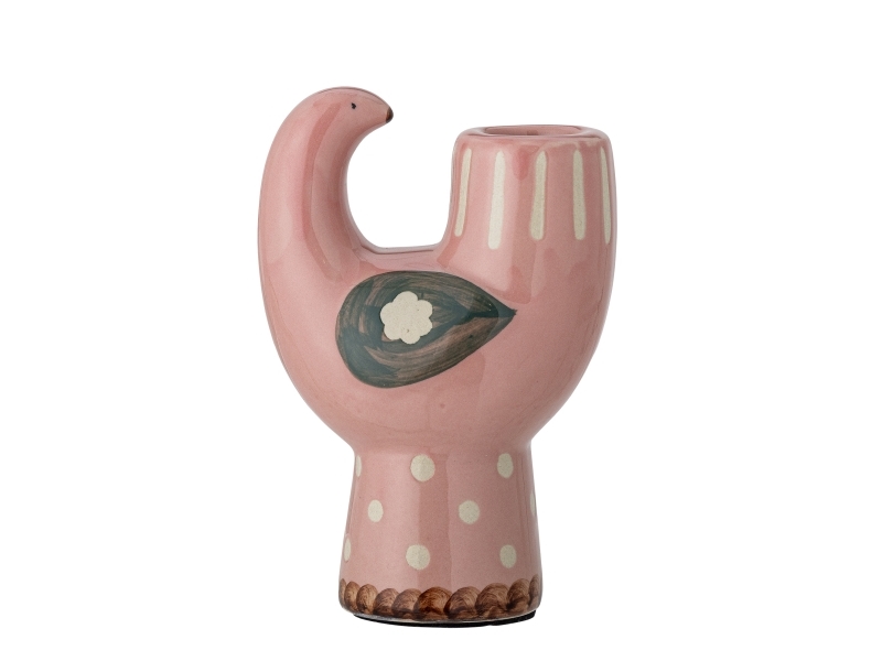 Bloomingville Trudy Kerzenhalter, Rose, Steingut