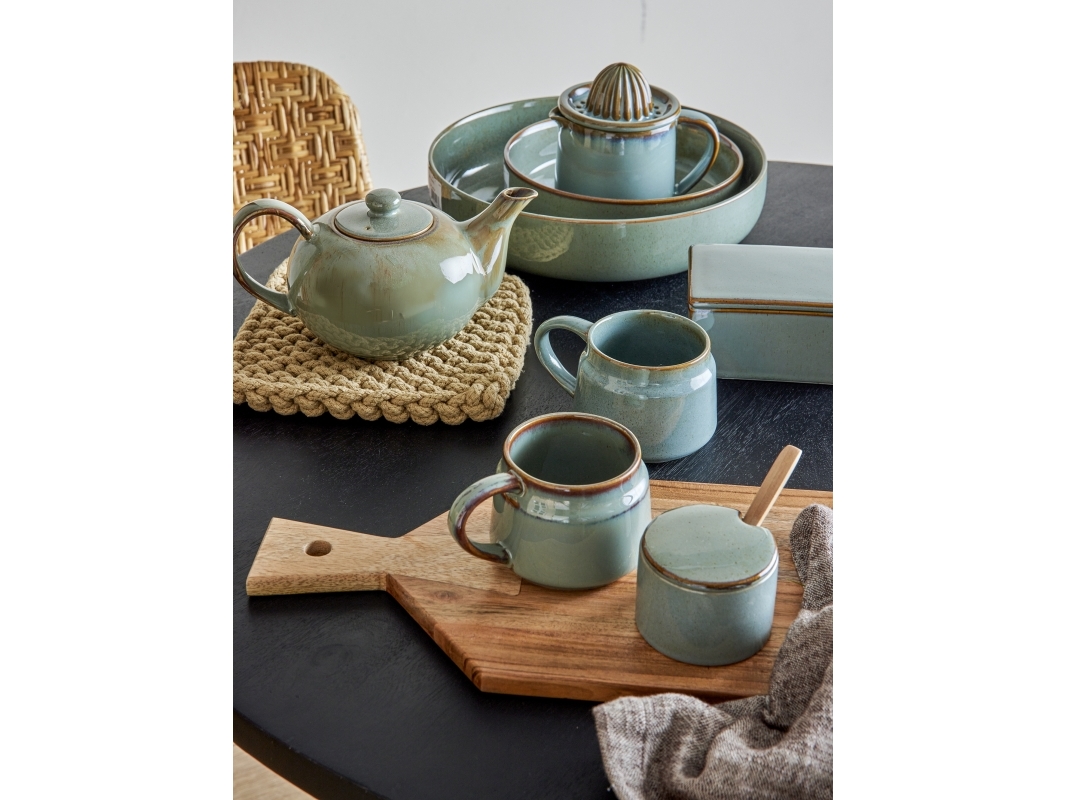 Pixie tekanna, grön, stengods | N - A | GameStuff