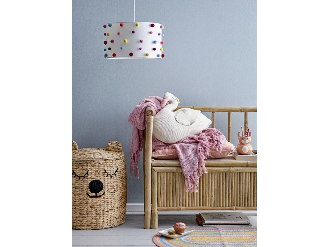 BLOOMINGVILLE MINI Dolma Kurv m/Låg, Natur, Vandhyacint | N - A | GameStuff